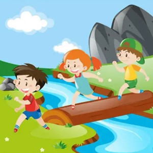 自閉癥兒童前庭功能訓練方法：平衡木
