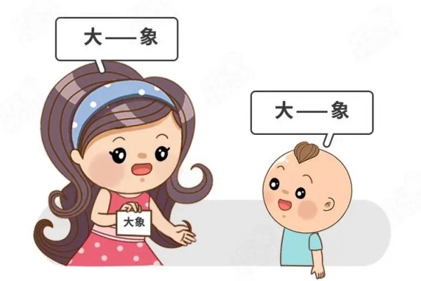 自閉癥兒童語(yǔ)言訓(xùn)練：?jiǎn)卧~仿說(shuō)