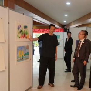 溫州孤獨癥兒童繪畫作品展走進曼谷 溫州孤獨癥兒童繪畫作品展走進曼谷